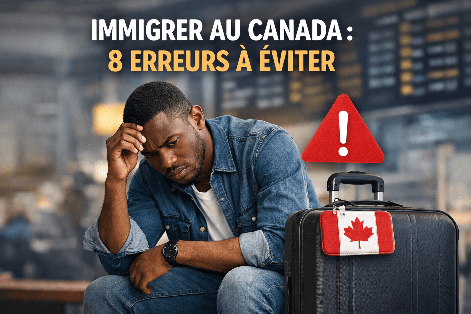 8 erreurs à éviter quand on veut immigrer au canada